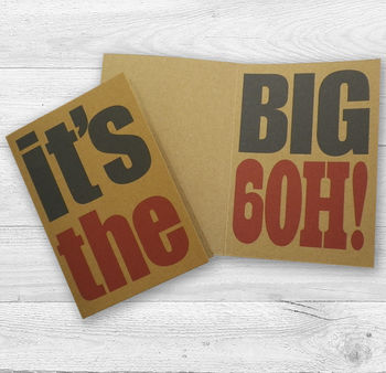 It's The Big 4 Oh! 5 Oh! Or 6 Oh! Card, 3 of 4