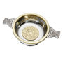 Pewter Quaich With Celtic Knot Detail, thumbnail 1 of 9