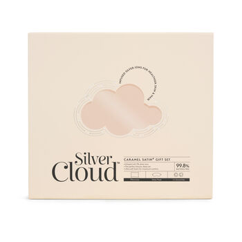 Silver Cloud Caramel Satin Giftset Infused With Silver Ions, 3 of 4