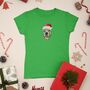 Custom Pitbull Terrier Christmas T Shirt, thumbnail 1 of 8