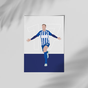 Glenn Murray Brighton And Hove Football Poster, 3 of 3