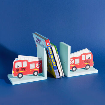 Wooden Personalised Children's Bookends, 4 of 7