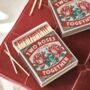 Personalised 'Two Roses' Boxed Matches, thumbnail 1 of 5