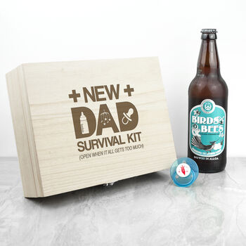 Personalised New Dad Survival Kit, 4 of 10