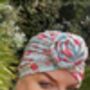 Pre Tied Chemo Turban Headwrap Front Knot, thumbnail 9 of 12