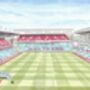 Aston Villa Fc Villa Park Stadium Art Print, thumbnail 2 of 3