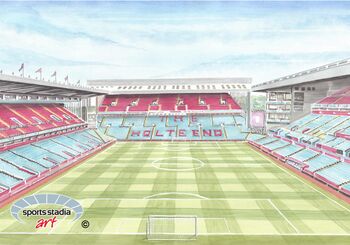 Aston Villa Fc Villa Park Stadium Art Print, 2 of 3