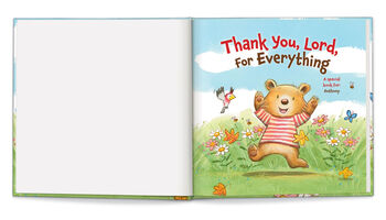 Personalised Children's Book, Thank You, Lord, 2 of 12