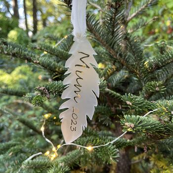 Personalised Feather Memorial Decoration, 3 of 5