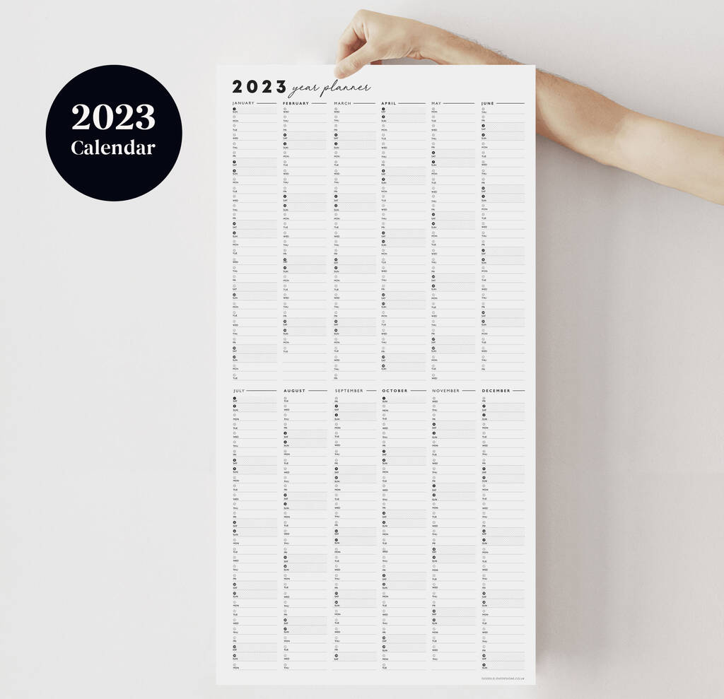 2023 Compak Narrow Calendar, 1 of 3