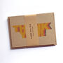 Set Of 12 Colourful Retro Thank You Postcard Note Cards, thumbnail 2 of 8