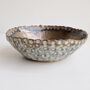 Handmade Gold And Blue Brown Mini Pottery Ring Dish, thumbnail 3 of 9