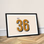 Personalised House Number Landscape, thumbnail 2 of 10