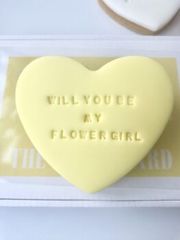 Will You Be My Bridesmaid Proposal Gift Biscuit, 3 of 6