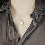 Gemini Zodiac Star Sign Gold Plated Necklace, thumbnail 2 of 4