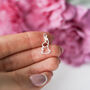 Dainty Rabbit Necklace In Sterling Silver, thumbnail 2 of 9