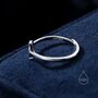 Sterling Silver Cute Little Horseshoe Ring, thumbnail 5 of 11