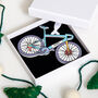 Personalised Bike Christmas Bauble Decoration, thumbnail 4 of 7