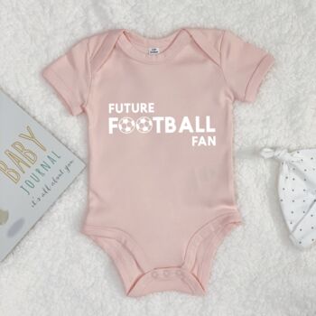 Future Football Fan Babygrow, 5 of 10