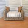 'The Willow' Luxury Rattan Pet Bed, thumbnail 2 of 7