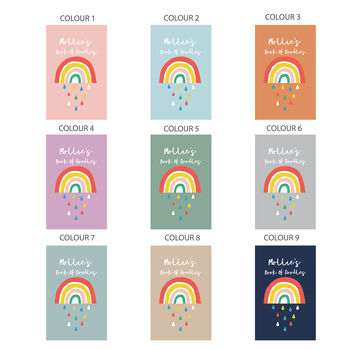 Personalised Rainbow Sketchbook Journal For Kids, 2 of 6