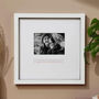 Personalised Father's Day Photo Frame With Gold Text, thumbnail 5 of 6