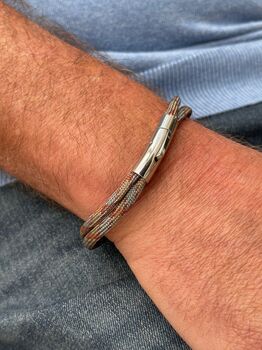 Mens Moreton Rope Bracelet, 6 of 9
