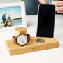 Personalised Bedside Watch And Phone Stand, thumbnail 1 of 12