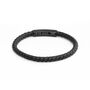 Personalised Men's Woven Black Leather Bracelet, thumbnail 8 of 8