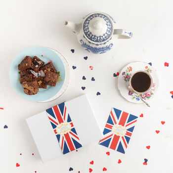 'British' Vegan Brownies Afternoon Tea For Four Gift, 10 of 10
