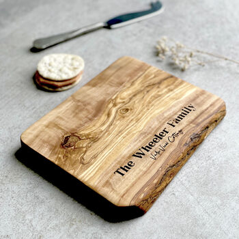 Personalised Olive Cheese Board, 4 of 10