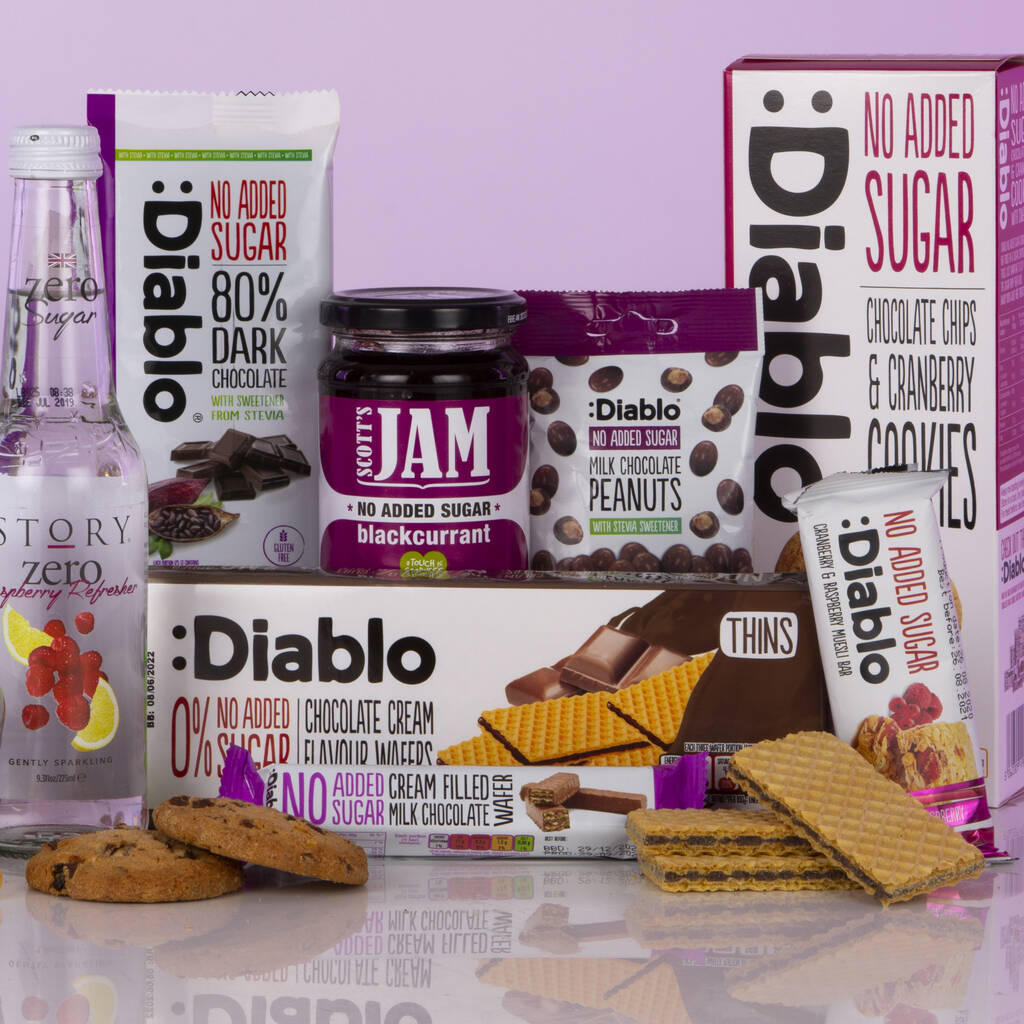 Lovingly Low Sugar Hamper Gift By Virginia Hayward