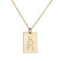 Gold Plated Or Sterling Silver Mother To Be Necklace, thumbnail 1 of 5