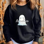 Personalised Ghost Sweatshirt, thumbnail 1 of 2