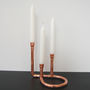 Copper Candle Holder, thumbnail 1 of 3