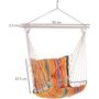 Outdoor Hanging Rope Chair Hammock Garden Chair, thumbnail 8 of 11