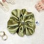 Satin Scrunchie Hair Tie, thumbnail 1 of 10