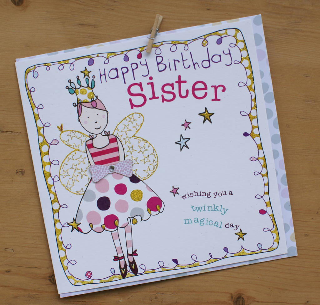 happy birthday sister cardmolly mae