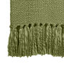 Dark Jungle Green Throw, thumbnail 3 of 3