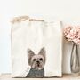 Personalised Yorkshire Terrier Tote, thumbnail 1 of 2