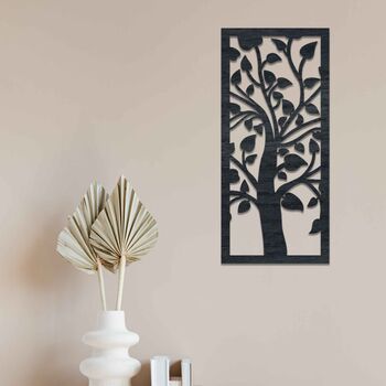 Contemporary Wooden Tree Branch Wall Art Home Decor, 4 of 12