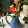 Indigo Blue Urchin Jug/Vase, thumbnail 3 of 3