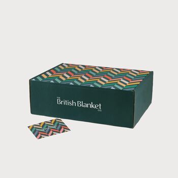 Blanket Gift Hamper: Totterdown Waffle Wool Blanket, 5 of 5