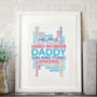Personalised Family Word Cloud Print, thumbnail 3 of 11