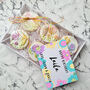 Luxury Hand Iced Biscuits Gift Box, Six Or 12 Biscuits, thumbnail 2 of 12