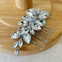 Delicate Silver Hair Comb, thumbnail 1 of 4