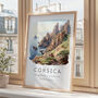 Corsica Travel Wall Print, thumbnail 4 of 7