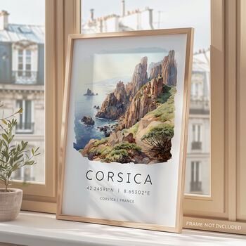 Corsica Travel Wall Print, 4 of 7