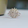 One Of A Kind Coral Reef Inspired Sterling Silver Ring, thumbnail 1 of 7