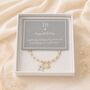 18th Birthday Eighteen Bead Star Charm Bracelet, thumbnail 4 of 5